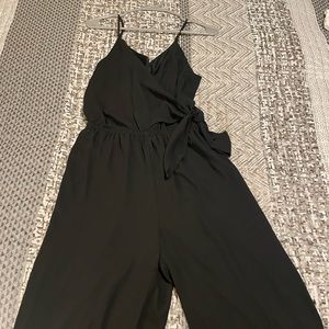 Express black tank jumper